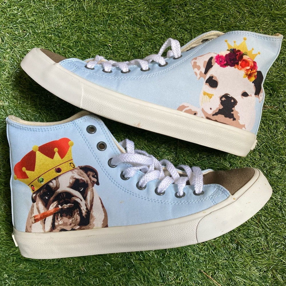 Inkkas, Blue dog high tops - Picture 2 of 12